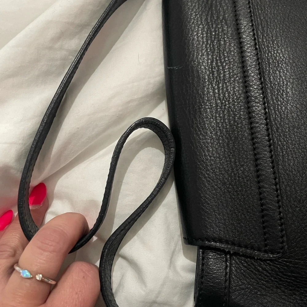 Burberry Black Leather Shoulder Bag
